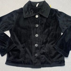 Black Velour Jacket